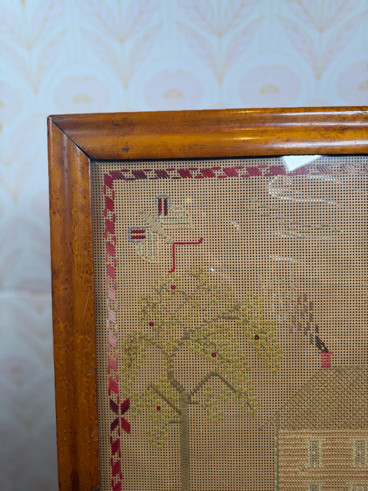 Antique Needlepoint Artwork