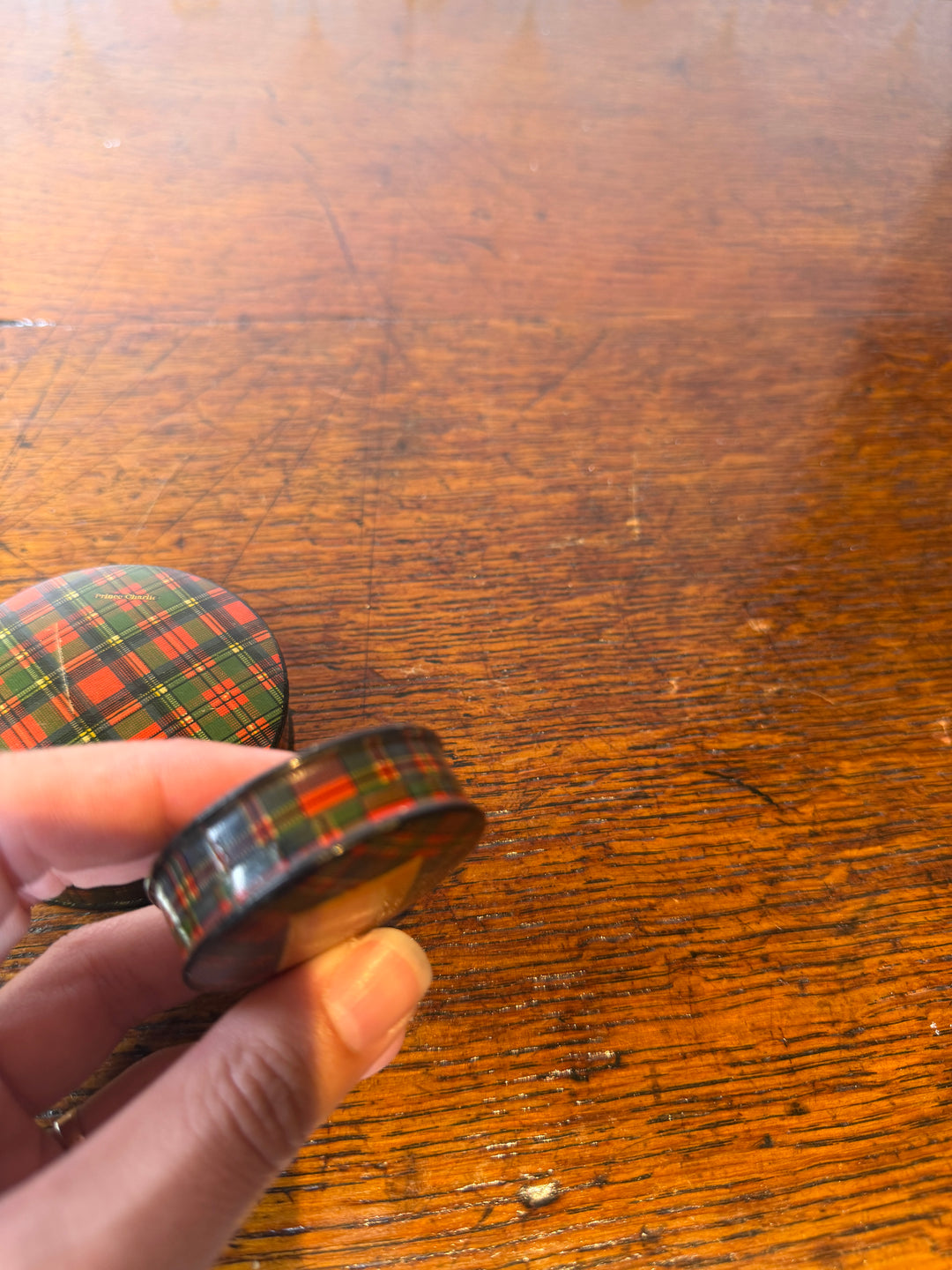 Set of 2 Tartan Boxes