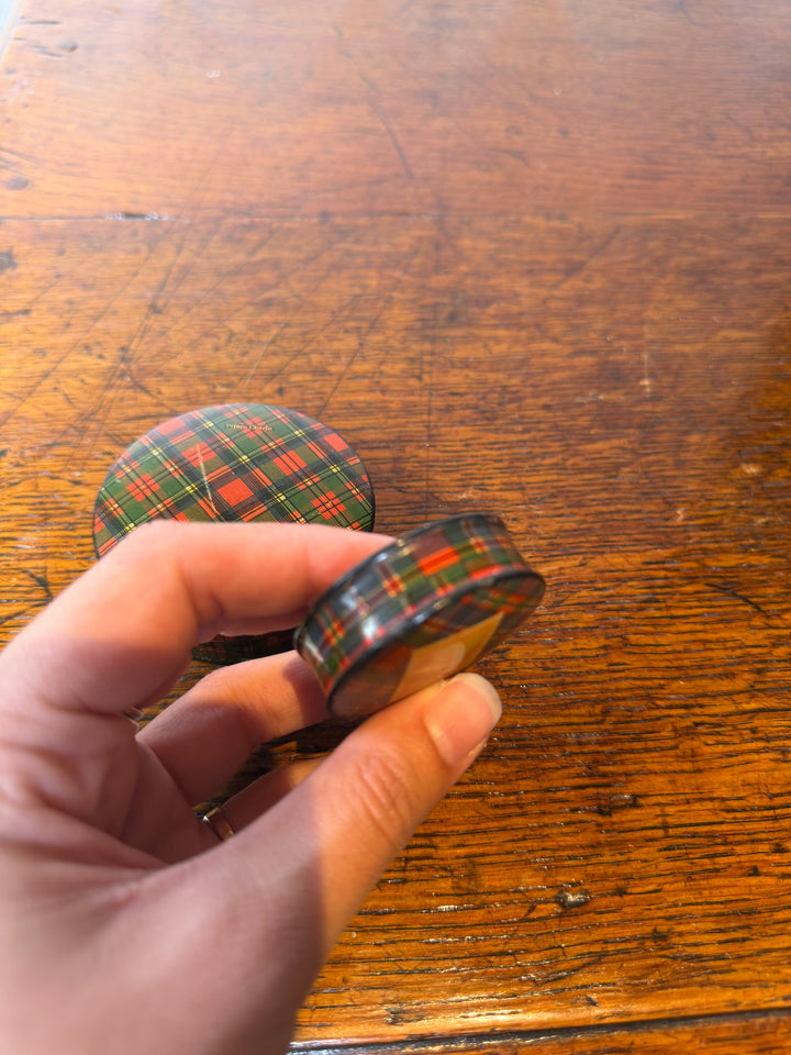 Set of 2 Tartan Boxes