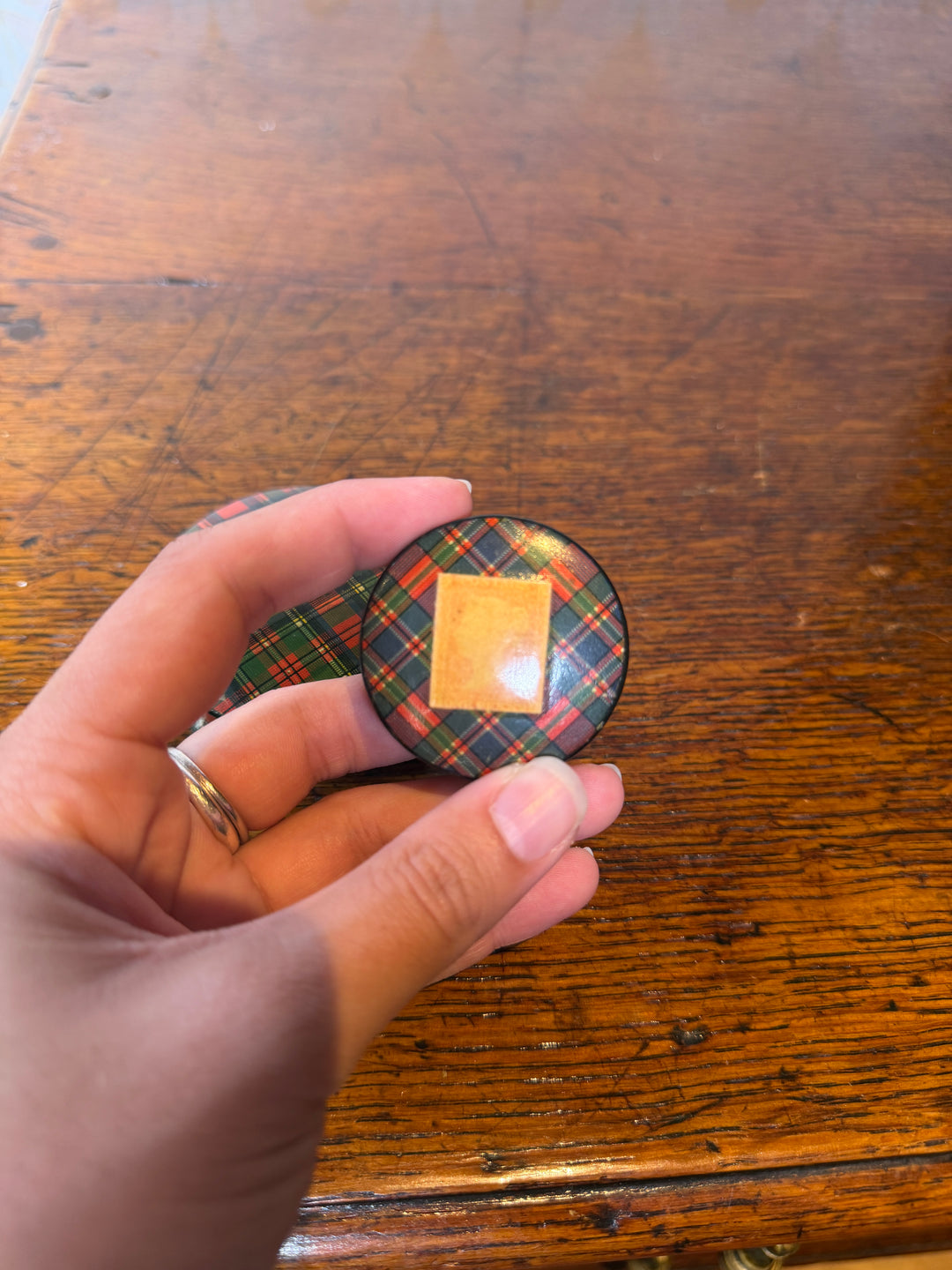 Set of 2 Tartan Boxes