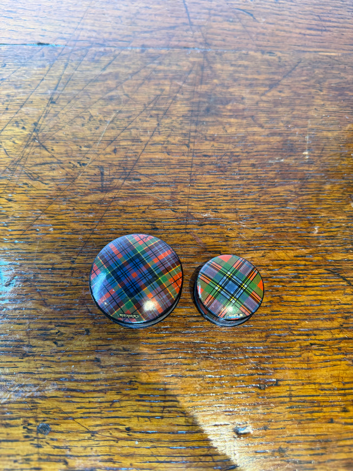 Set of 2 Tartan Boxes