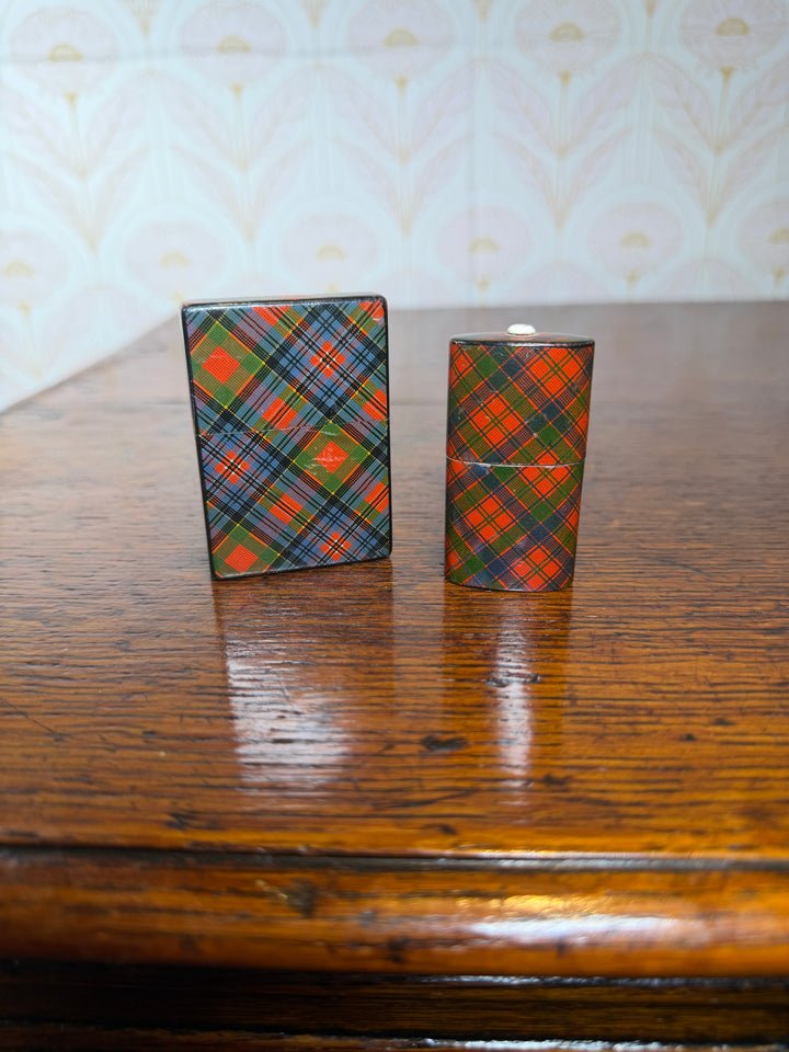 Set of 2 Tartan Boxes