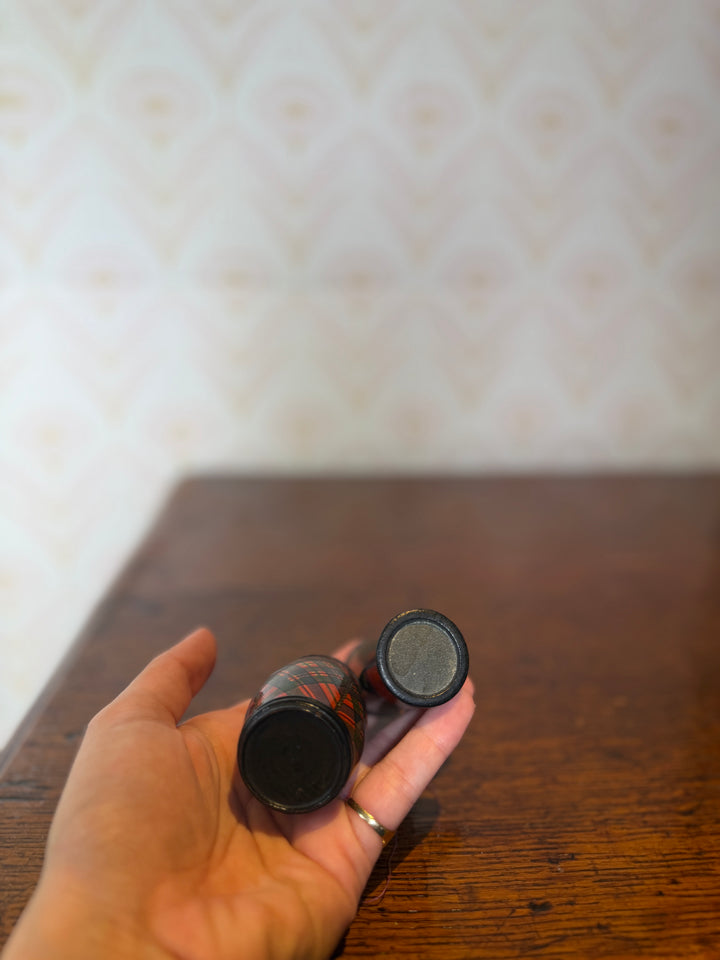 Set of 2 Tartan Containers