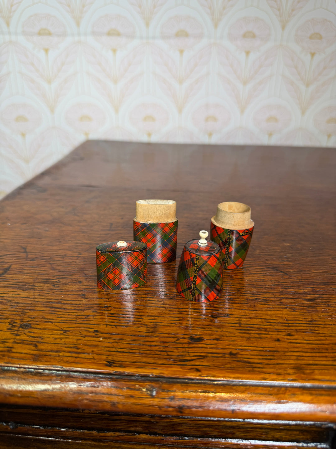 Set of 2 Tartan Boxes