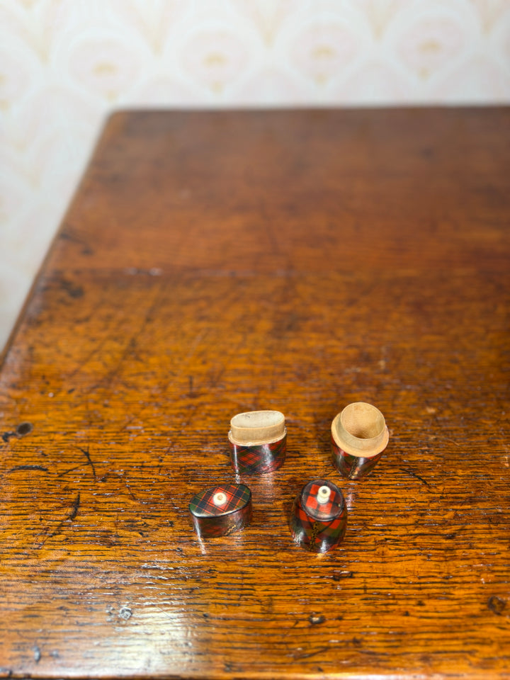Set of 2 Tartan Boxes