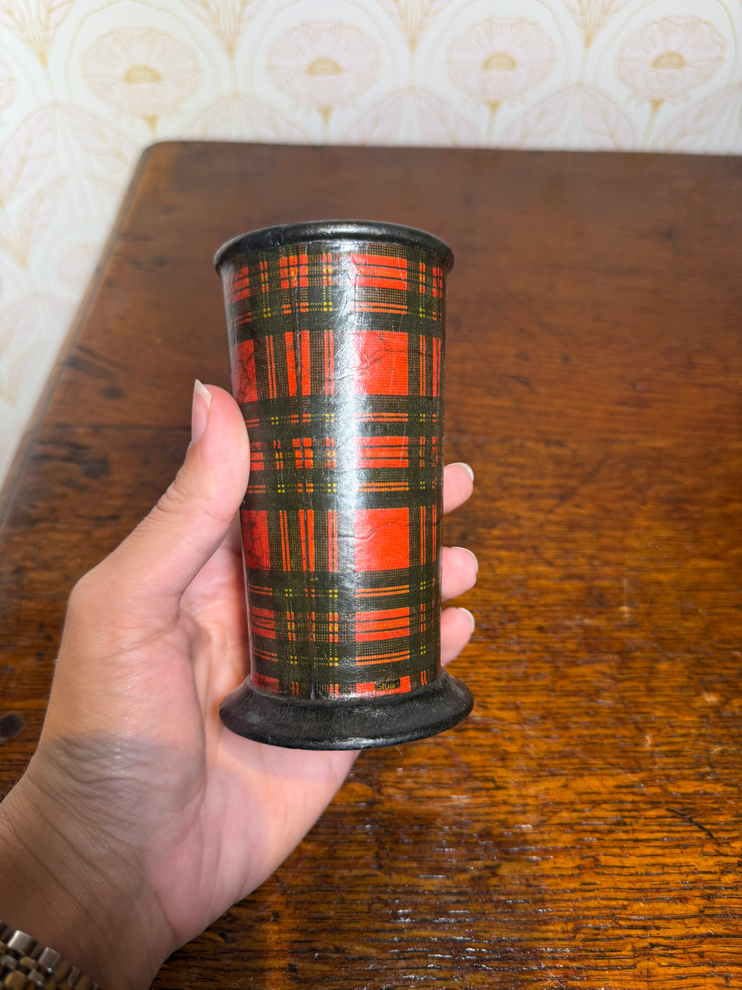 Tartan Cup - Marked Berfdorf Goodman