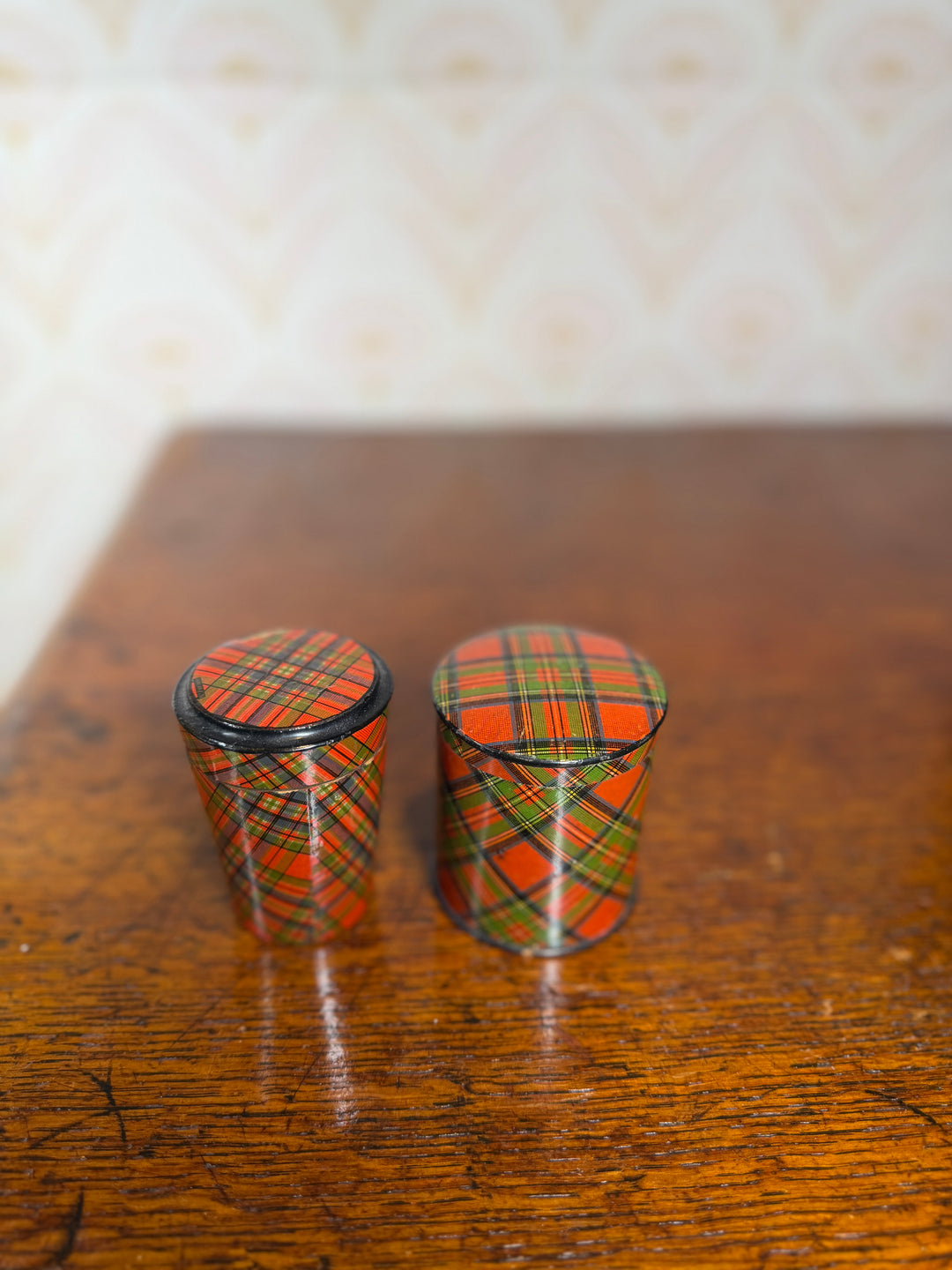 2 Tartan Boxes