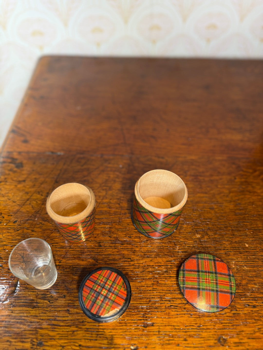 2 Tartan Boxes