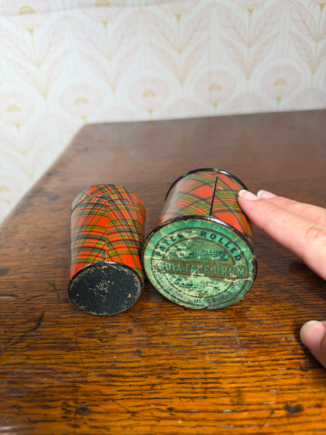 2 Tartan Boxes