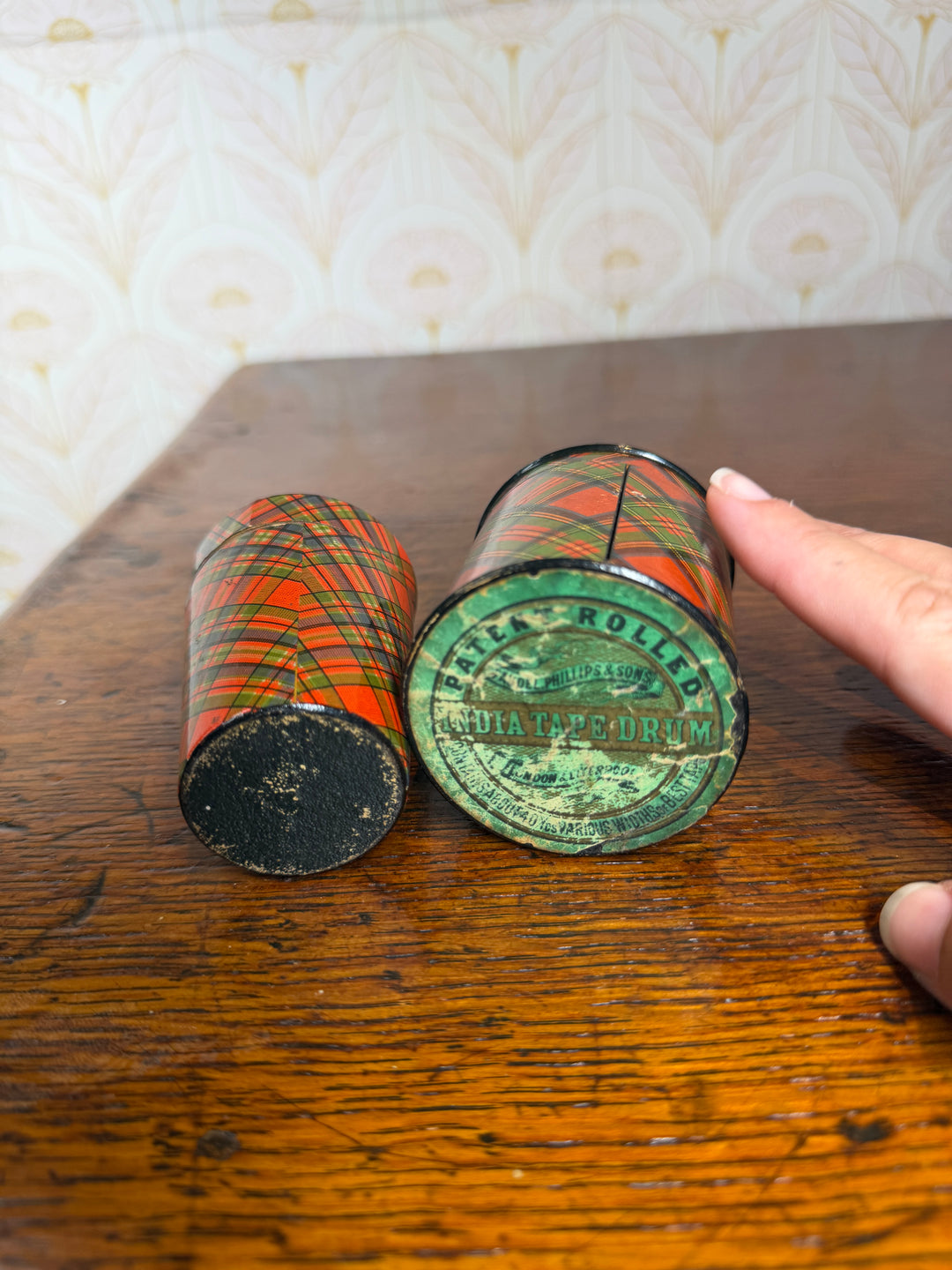 2 Tartan Boxes