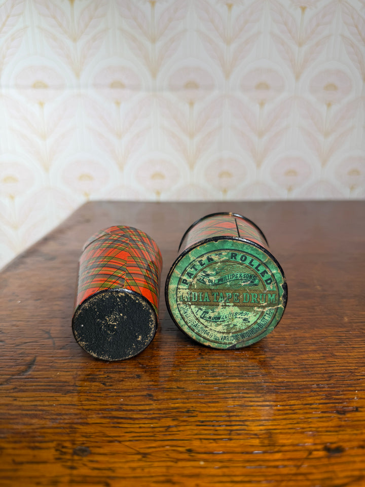 2 Tartan Boxes