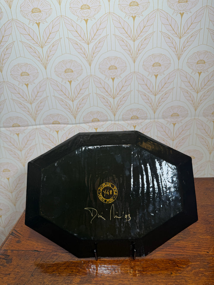 Tartan Plate with Horse