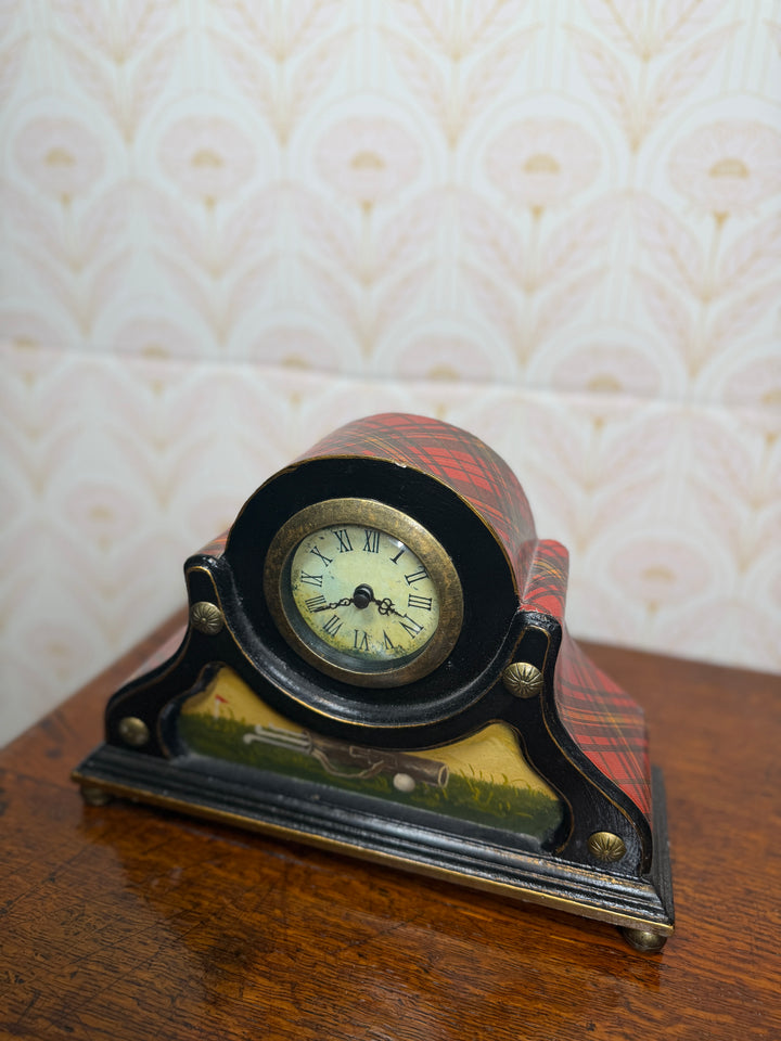 Tartan Clock