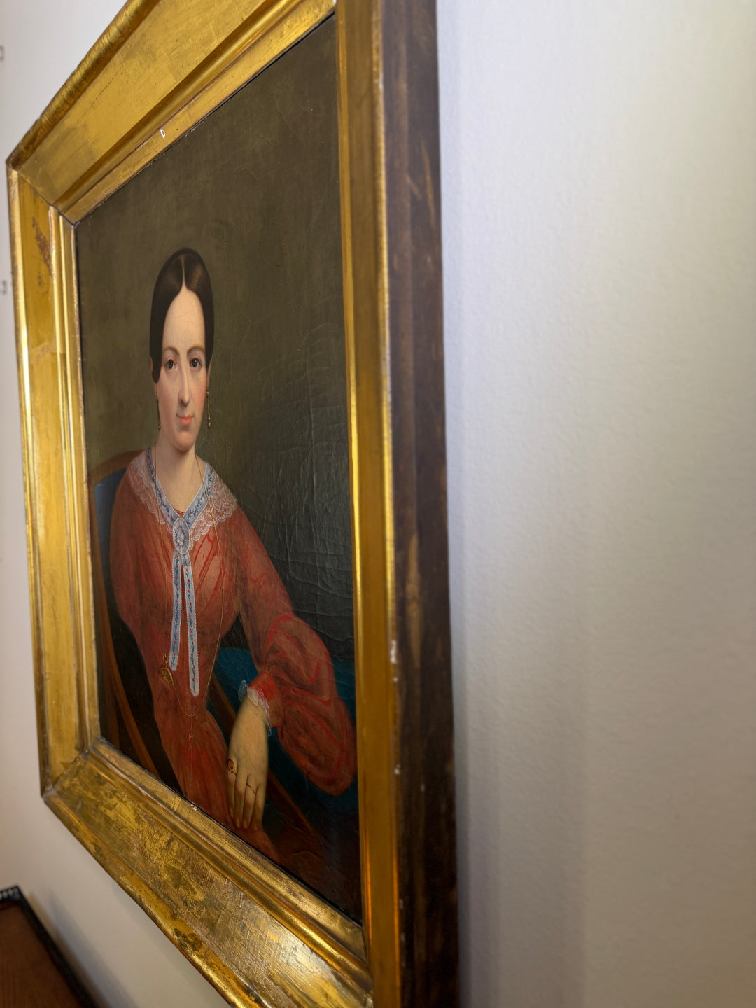 Oil on Canvas Portrait of Lady