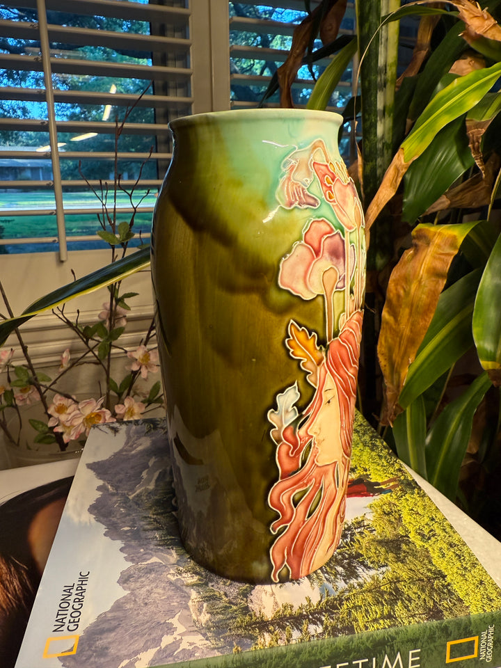 Art Nouveau Style Mermaid Vase
