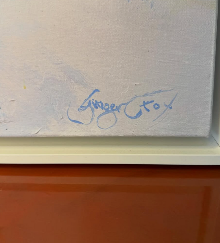 Ginger Fox Abstract Painting