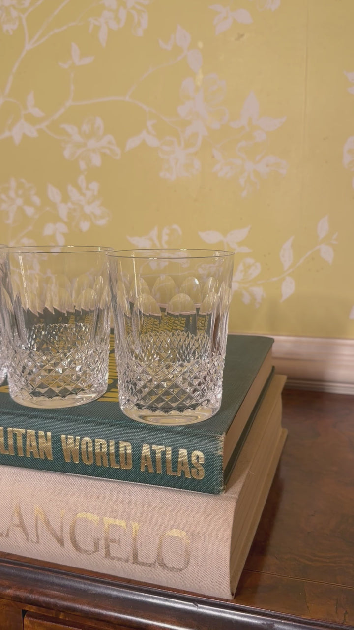 Waterford Old Fashioned Glasses - Set of 4