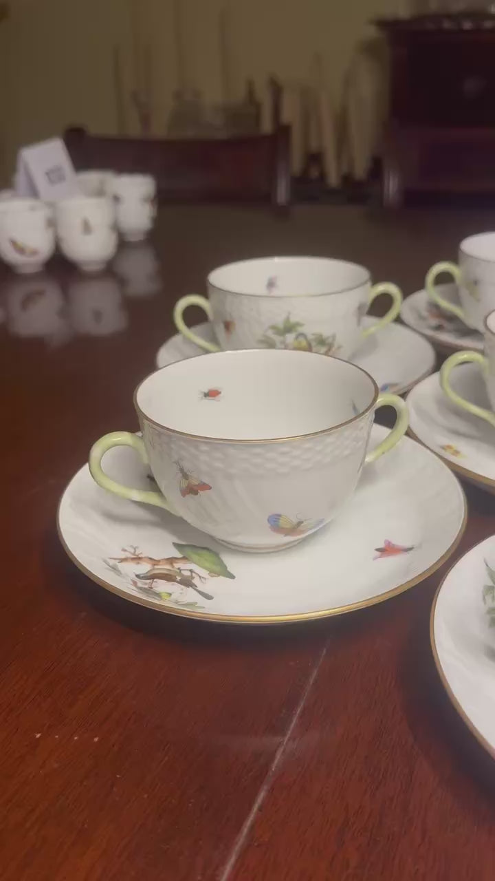 10 Herend Consommé Cups (#1716)
