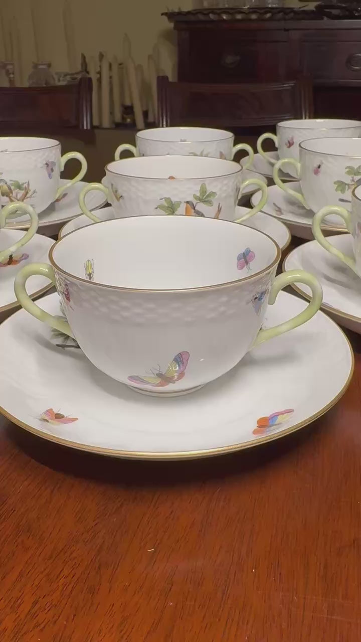 10 Herend Consommé Cups (#1716)