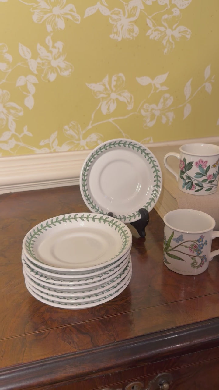 Portmeirion Botanic Garden Cups and Saucers