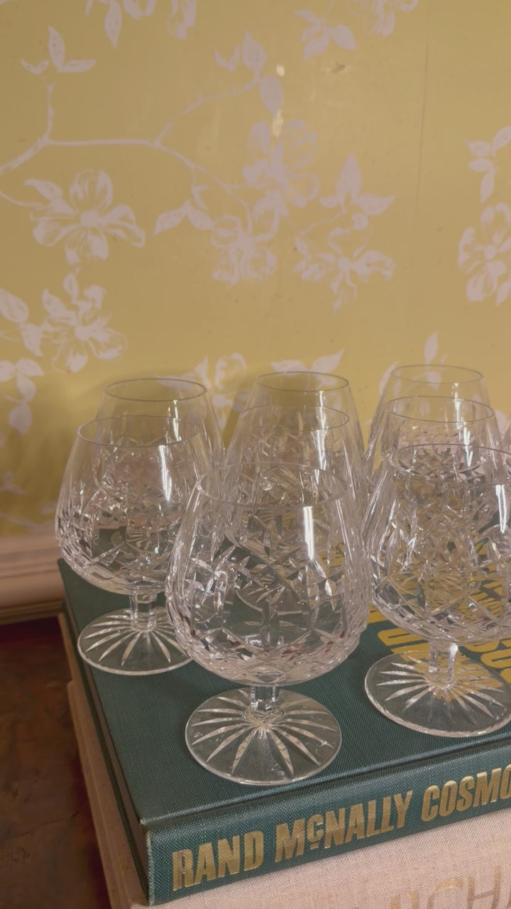 Waterford Brandy Glasses - Set of 10