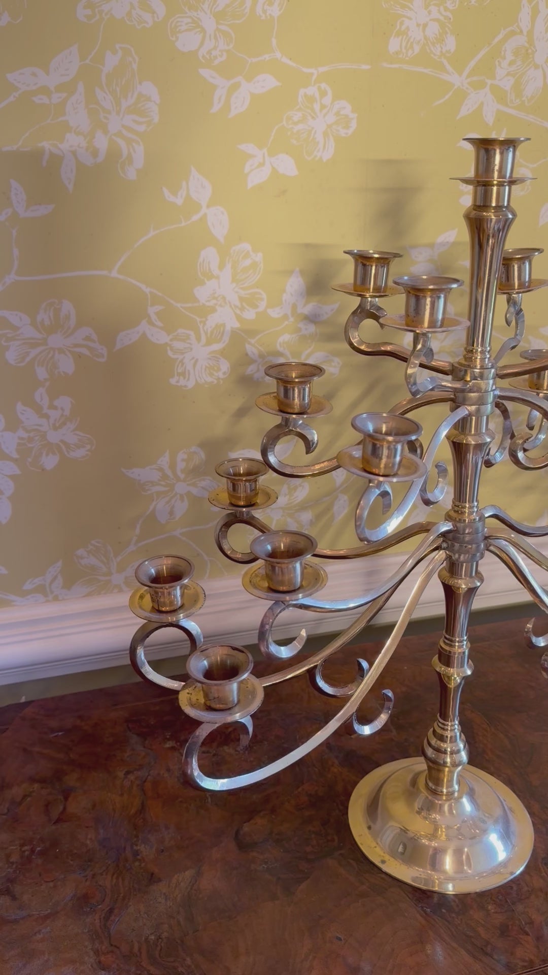 Brass Candelabra