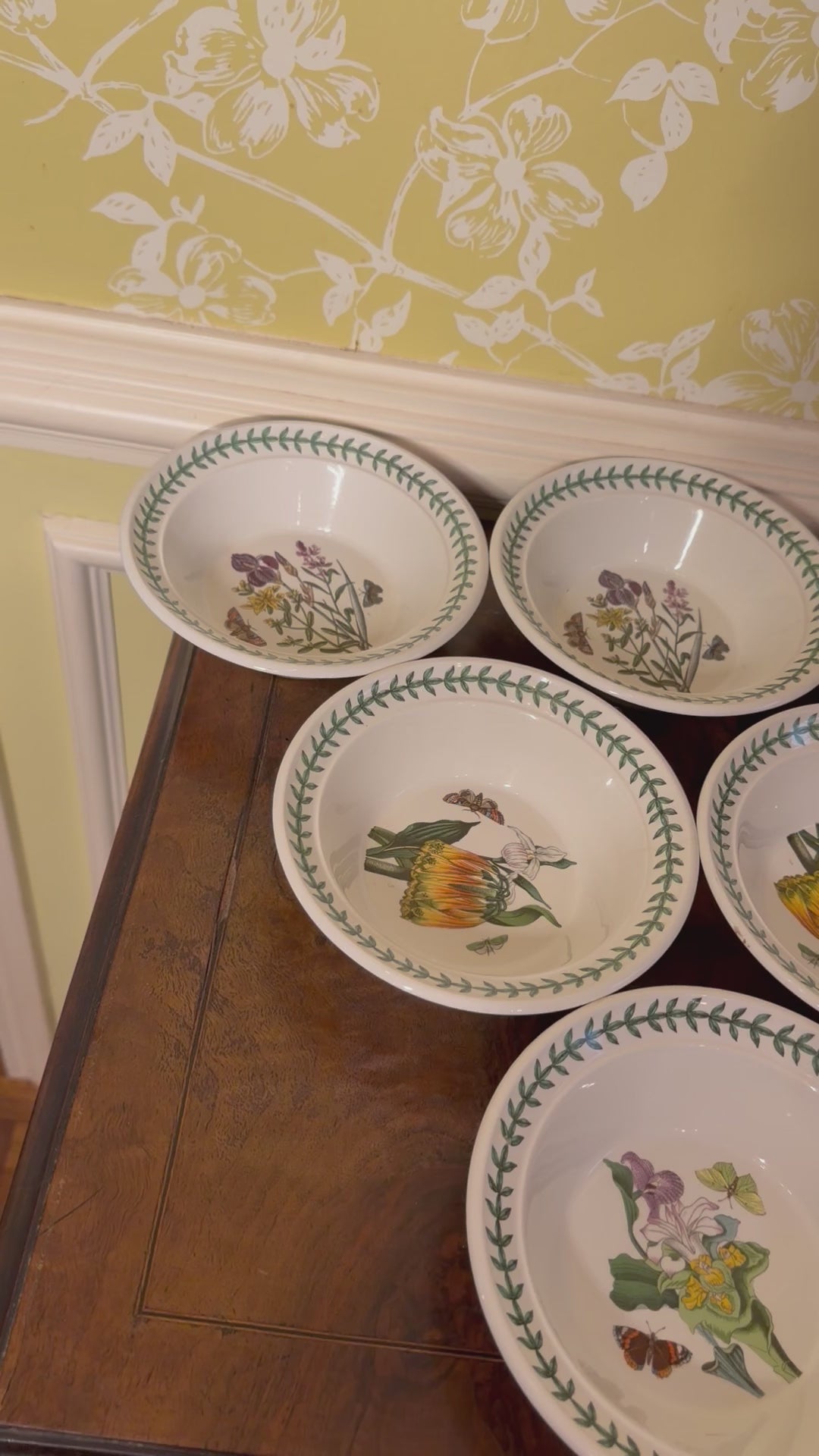 12 Portmeirion Botanic Garden Soup Bowls