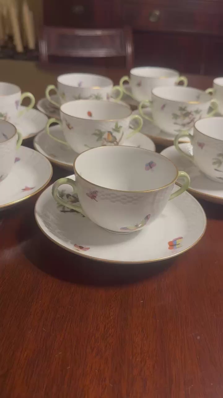 10 Herend Consommé Cups (#1716)