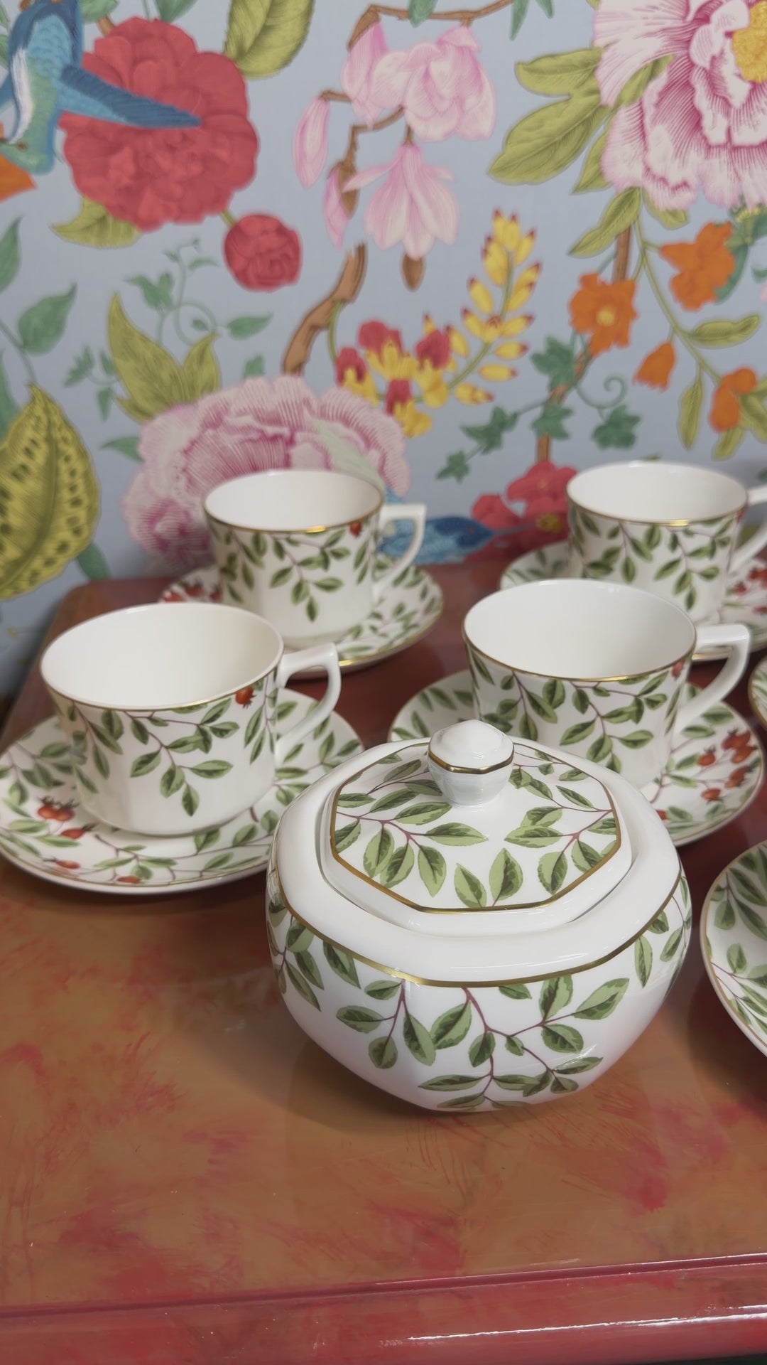 Vintage Tiffany & Co Arbor Tea Set (2000)