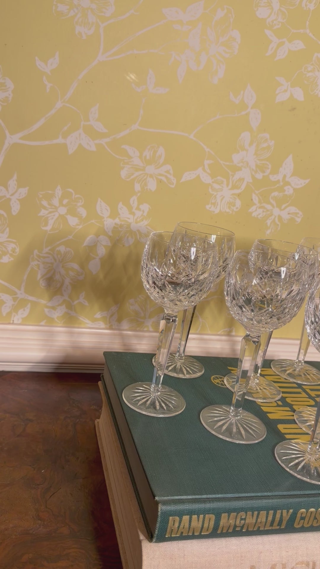 Waterford Hock Wine Glasses - Set of 8