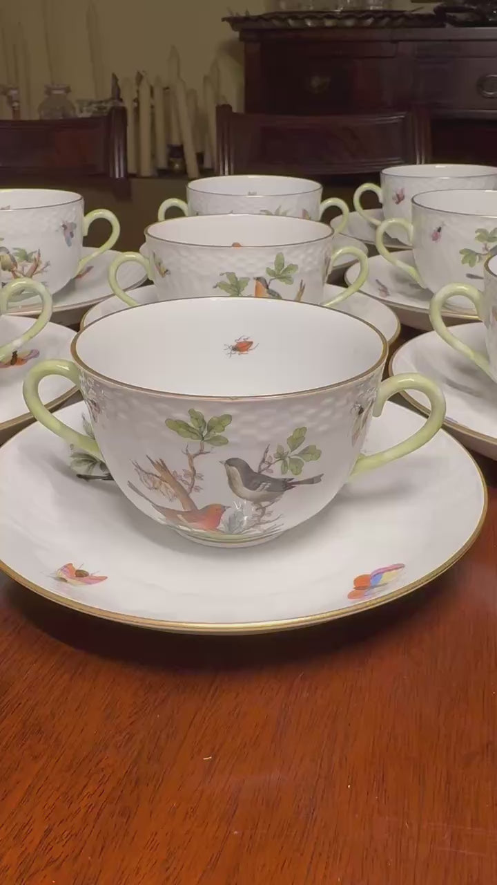 10 Herend Consommé Cups (#1716)